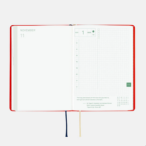 Hobonichi Techo 2027 HON A6 Yumi Kitagishi: White Cat and Rabbit’s Tea Room
