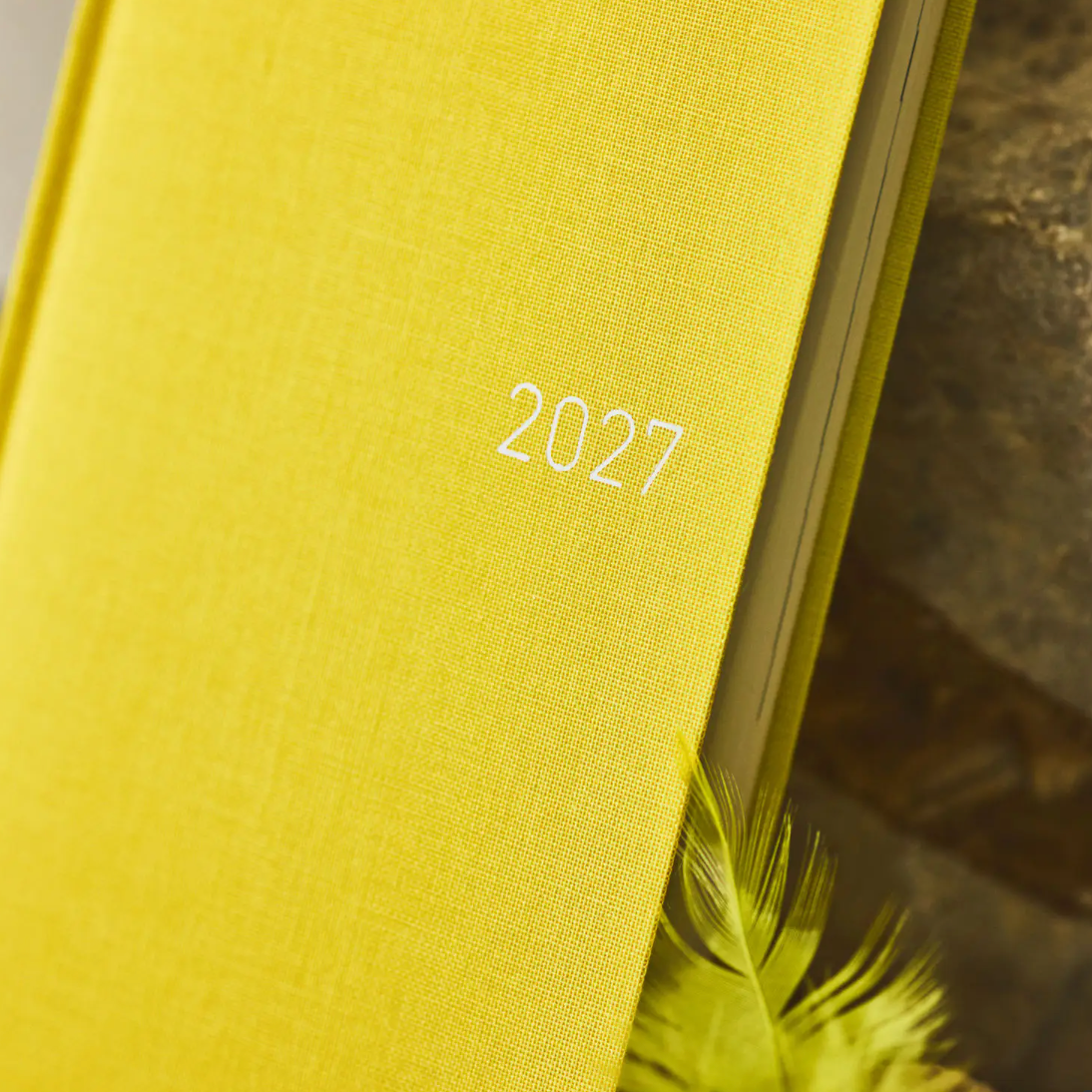 Hobonichi Techo 2027 Weeks Colors: Canaria Yellow