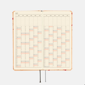 Hobonichi Techo 2027 Weeks MOTHER: Mr. Saturn Pattern