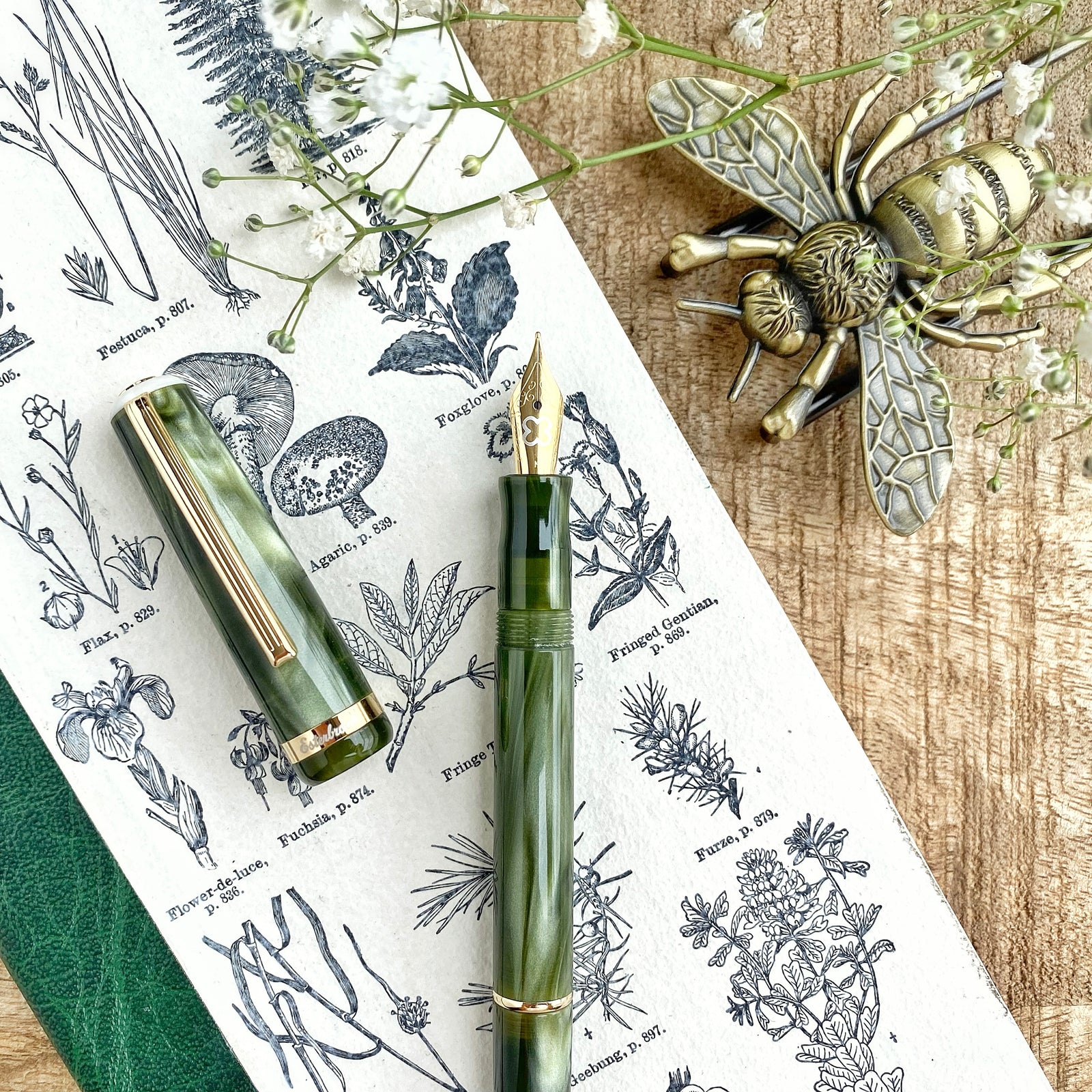 Esterbrook JR Pocket Pen - Palm Green