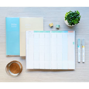 Jibun Techo 2026 Diary - A5 Slim Planner Kokuyo 