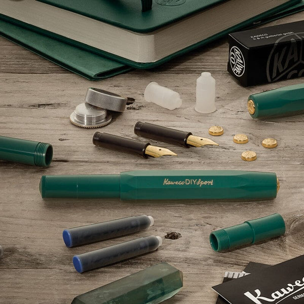 Kaweco DIY Sport エメラルドイヴ Kaweco_Q1_2025_DIY_FP_EmeraldE