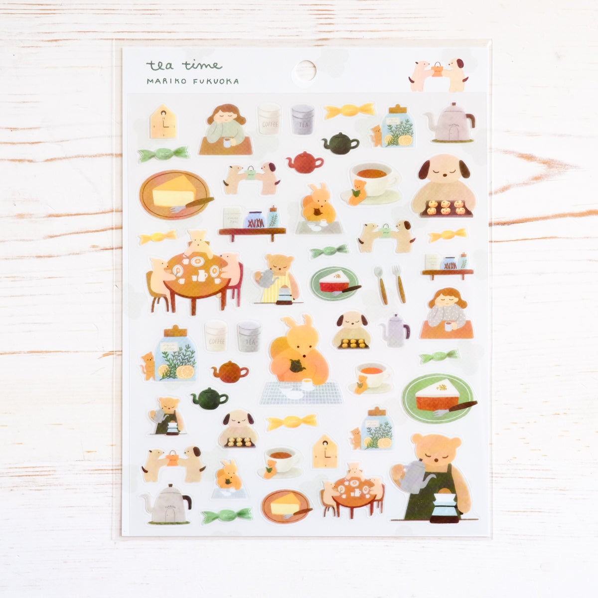 Mariko Fukuoka Sticker Sheet