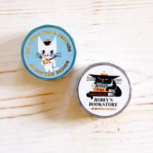 Kuroneko Design Washi Tape