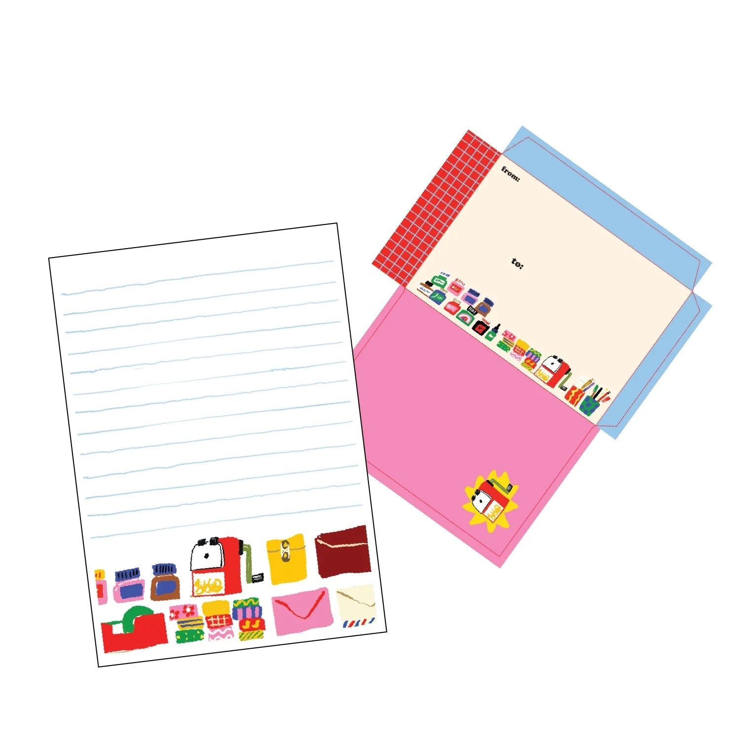 Desk Essentials Letter Set
