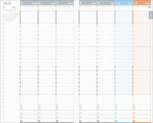 Jibun Techo 2026 Diary - A5 Slim Planner Kokuyo 
