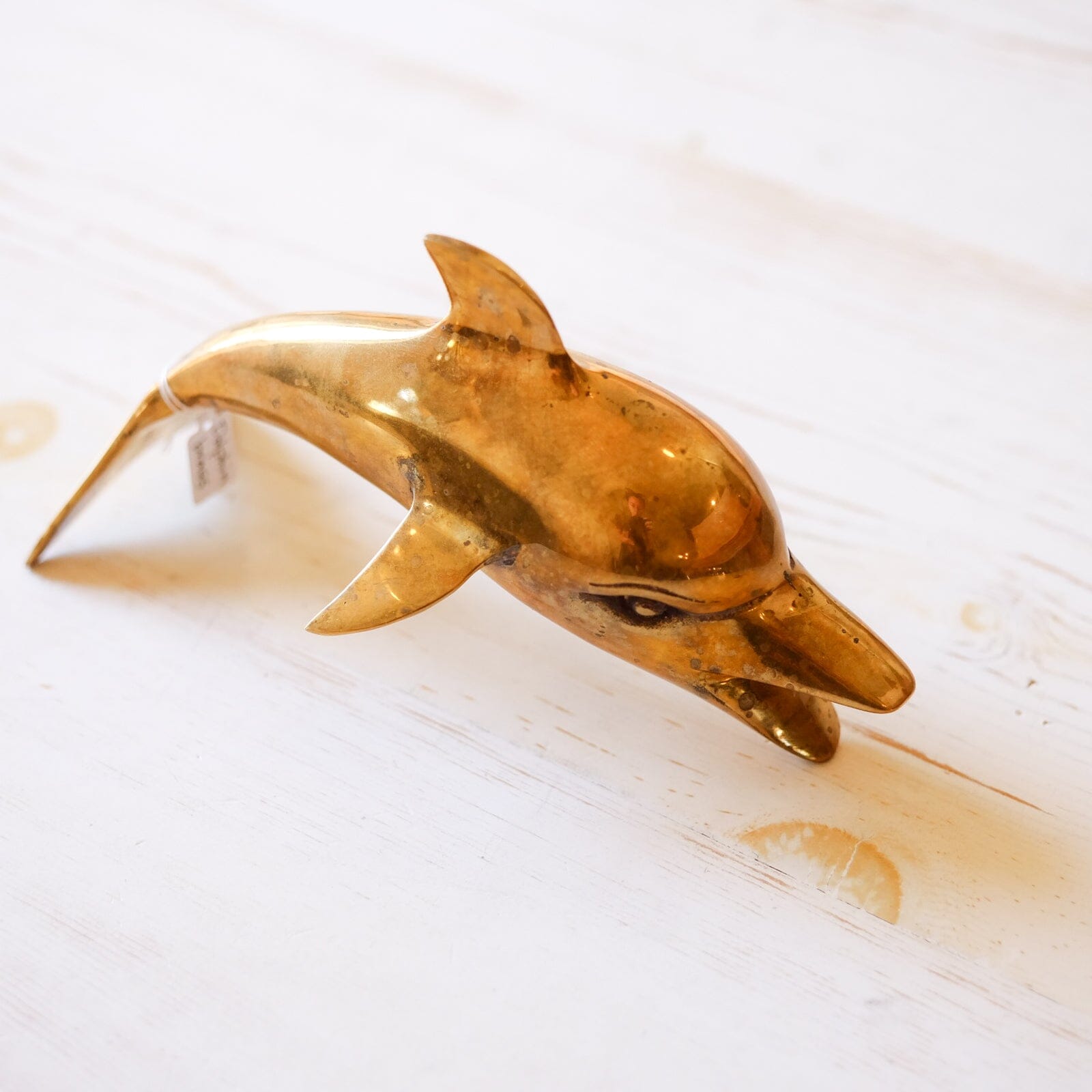 Brass Dolphin Figurine Papillon Press 