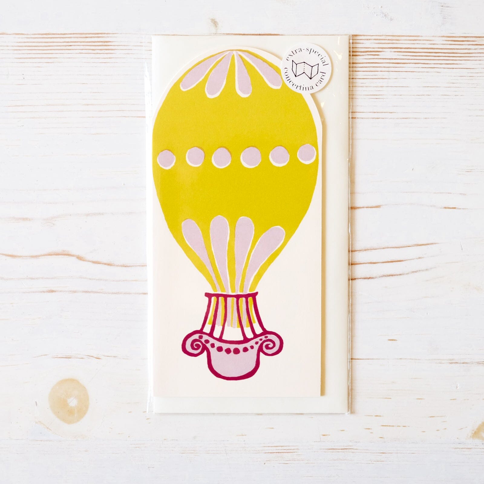 Special Card Hot Air Balloons Greeting Card Cambridge Imprint 