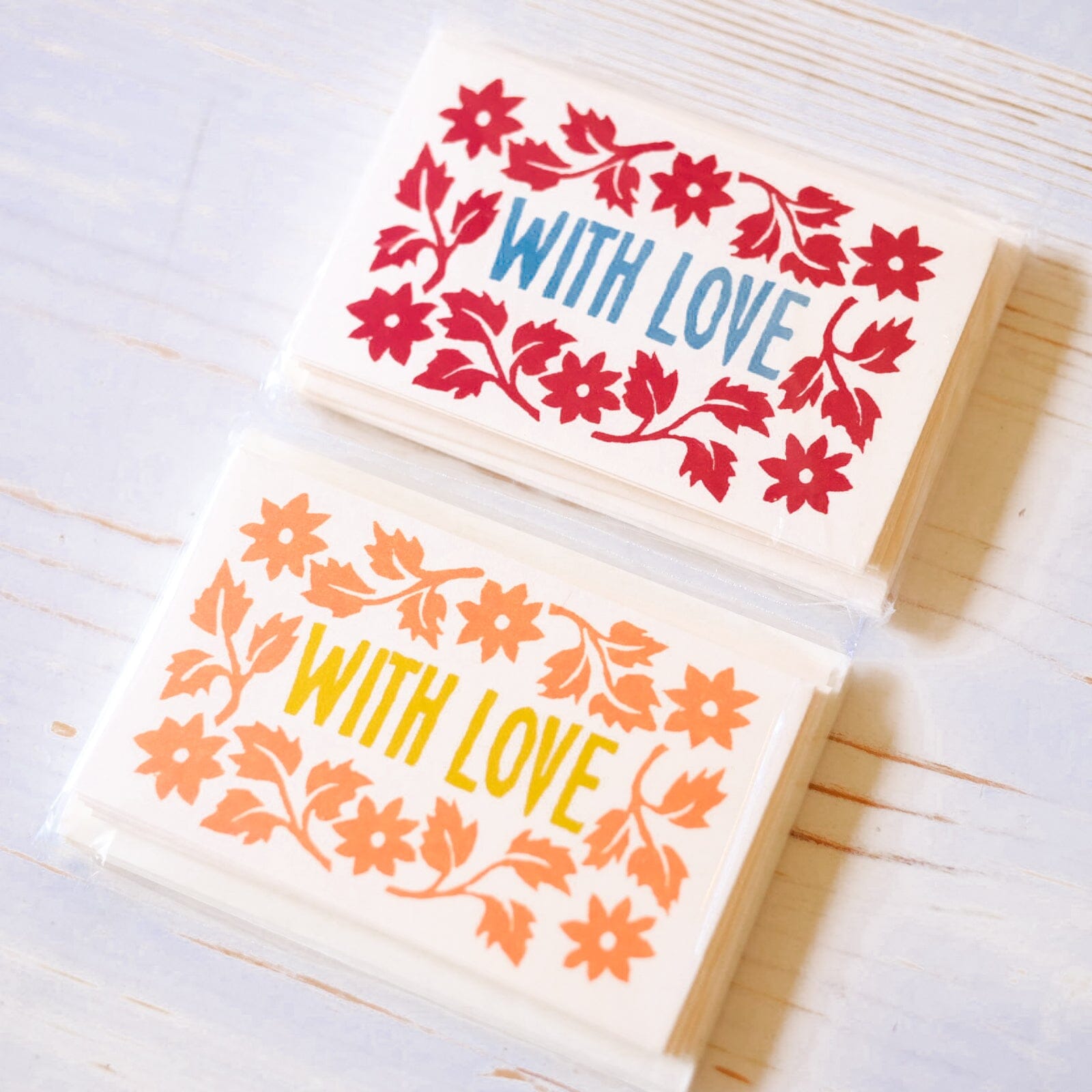 Pack of "With Love" Gift Cards Gift Card Cambridge Imprint 