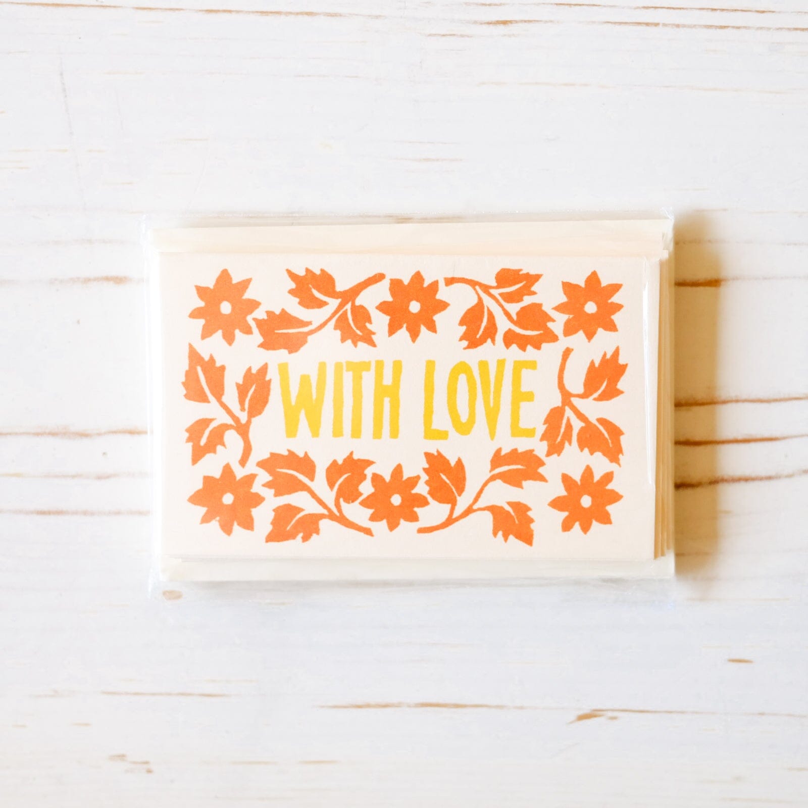 Pack of "With Love" Gift Cards Gift Card Cambridge Imprint 