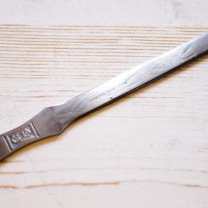 Vintage Letter Opener - Steel Scrollwork Letter Opener Antique Item 
