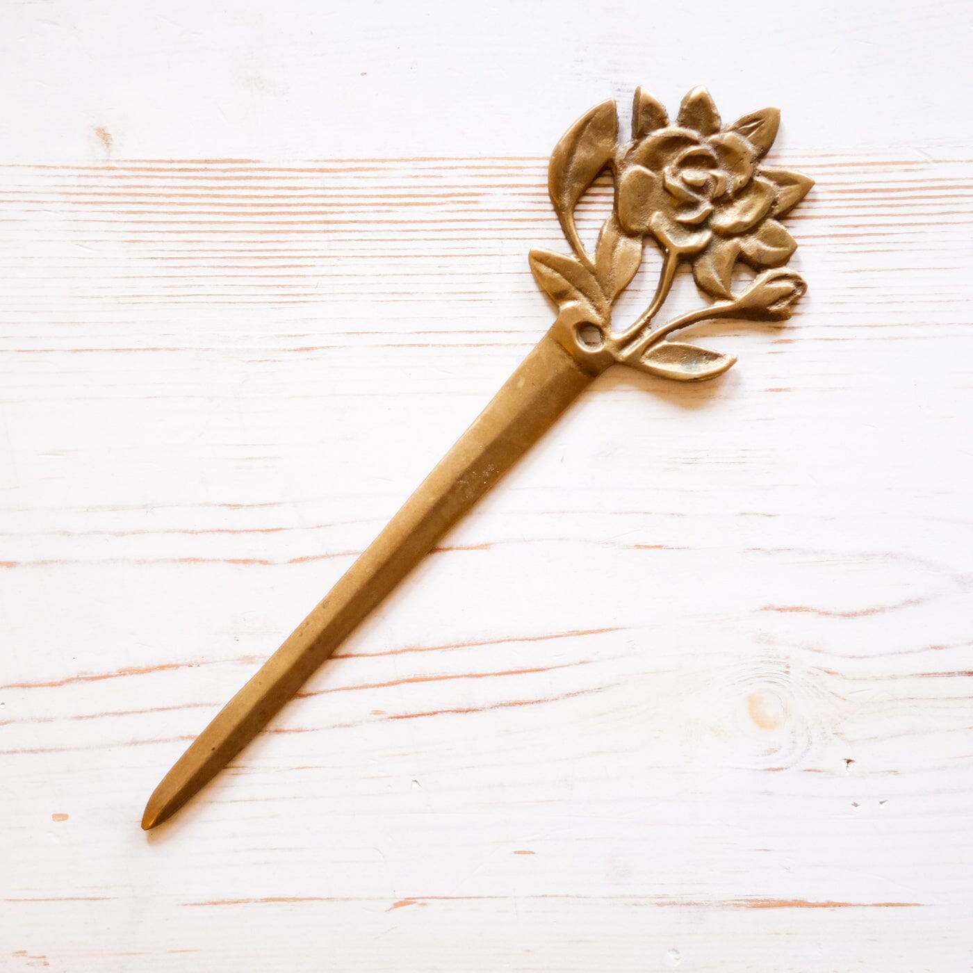Vintage Letter Opener - Brass Letter Opener Antique Item 