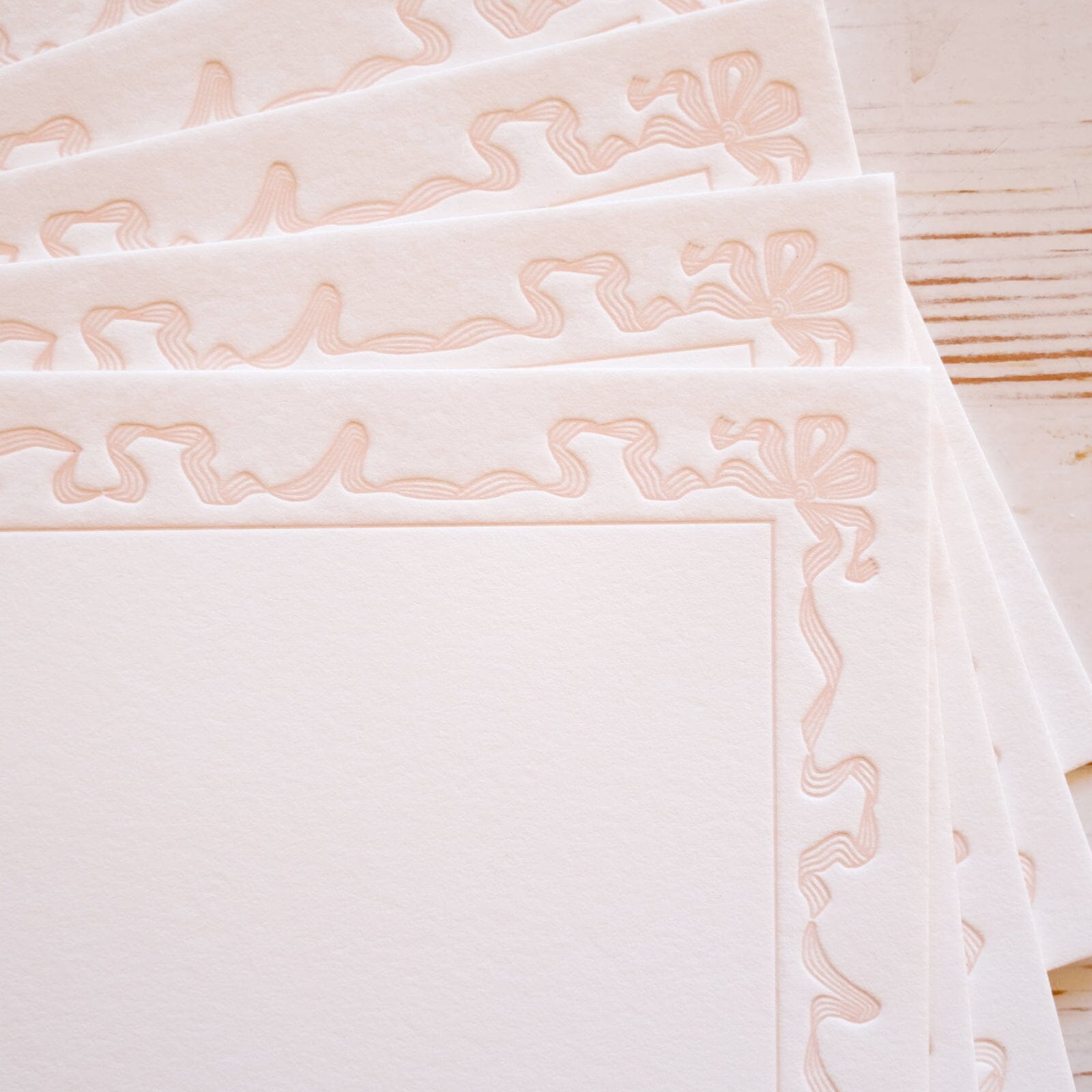 Custom Letterpress Stationery Notecards Custom Stationery Papillon Press 