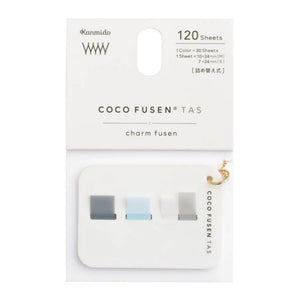 Kanmido Coco Fusen Charm - Multiple Styles Sticky Note Kanmido Square White Gray 