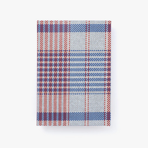 A5 notebook - Bishu Red Plaid