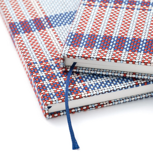 A5 notebook - Bishu Red Plaid