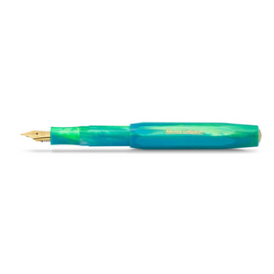 Kaweco Collection Sport Fountain Pen: Marble Ocean Green