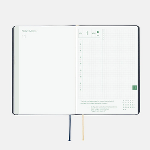 Hobonichi Techo 2027 HON A6 Slash - Navy