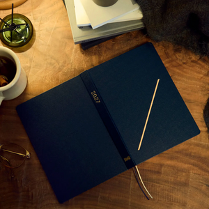 Hobonichi Techo 2027 HON A5 Slash - Navy