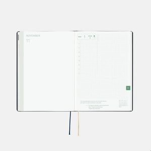 Hobonichi Techo 2027 HON A5 Slash - Navy