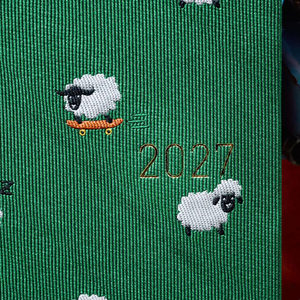 Hobonichi Techo 2027 Weeks MEGA Bow & Tie: Sheep Sheep Sheep