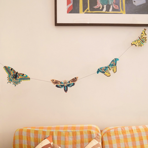 Moths Sewn Garland