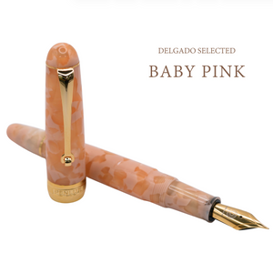 Penlux Delgado Select Fountain Pen - Baby Pink