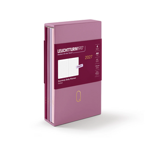 Quarterly Daily Planner 2027