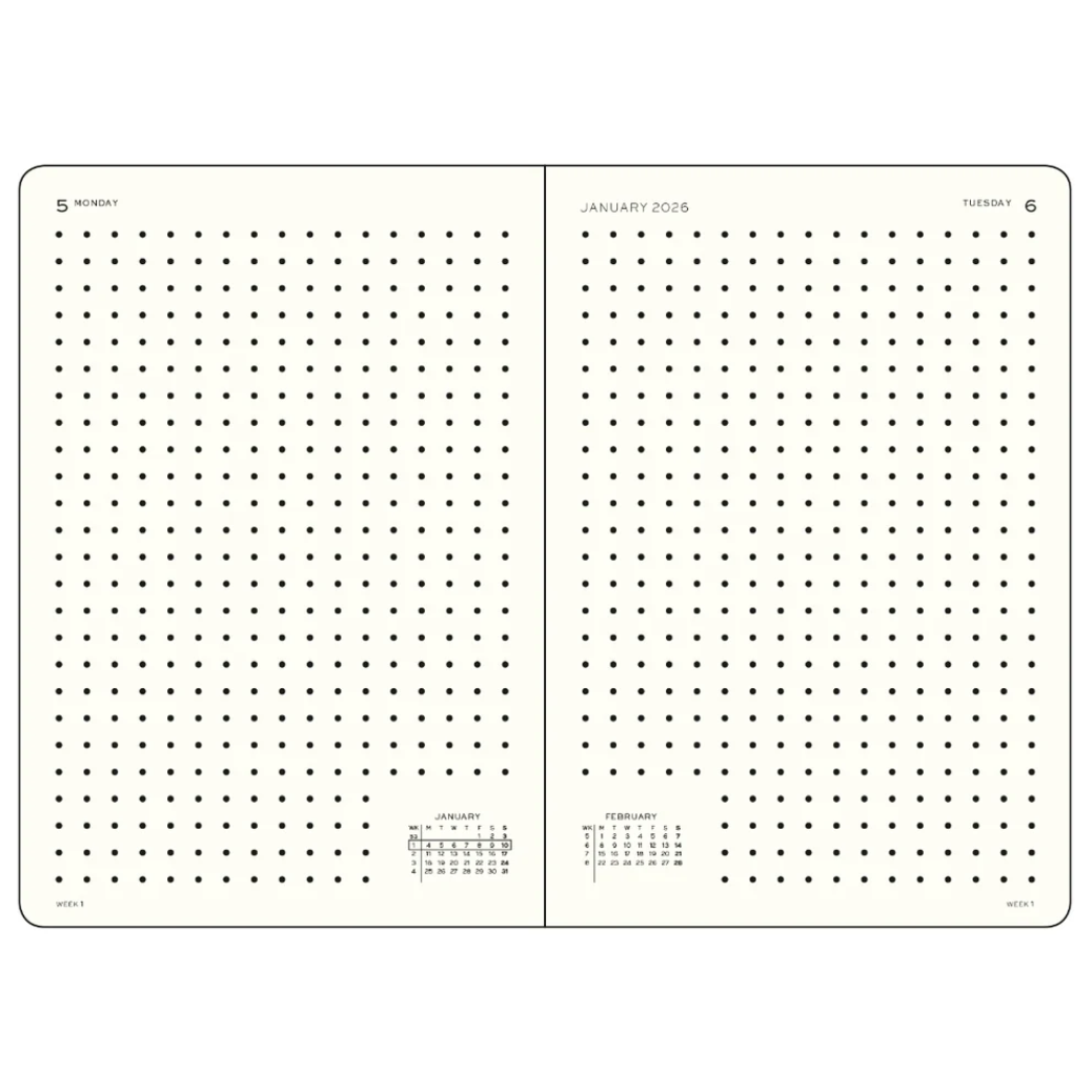 Daily Planner 2027 - Dotted