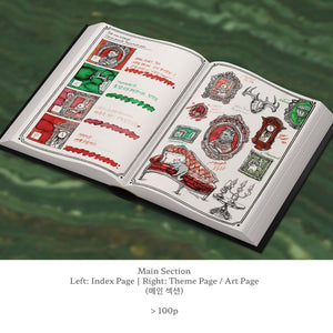 Ink Archiving Book: Log of Elixir Ink Swatch Book Dominant Industry 