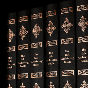 Ink Archiving Book: Log of Elixir Ink Swatch Book Dominant Industry 