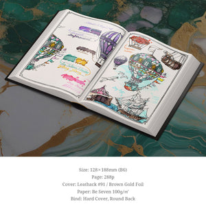 Ink Archiving Book: Log of Elixir Ink Swatch Book Dominant Industry 