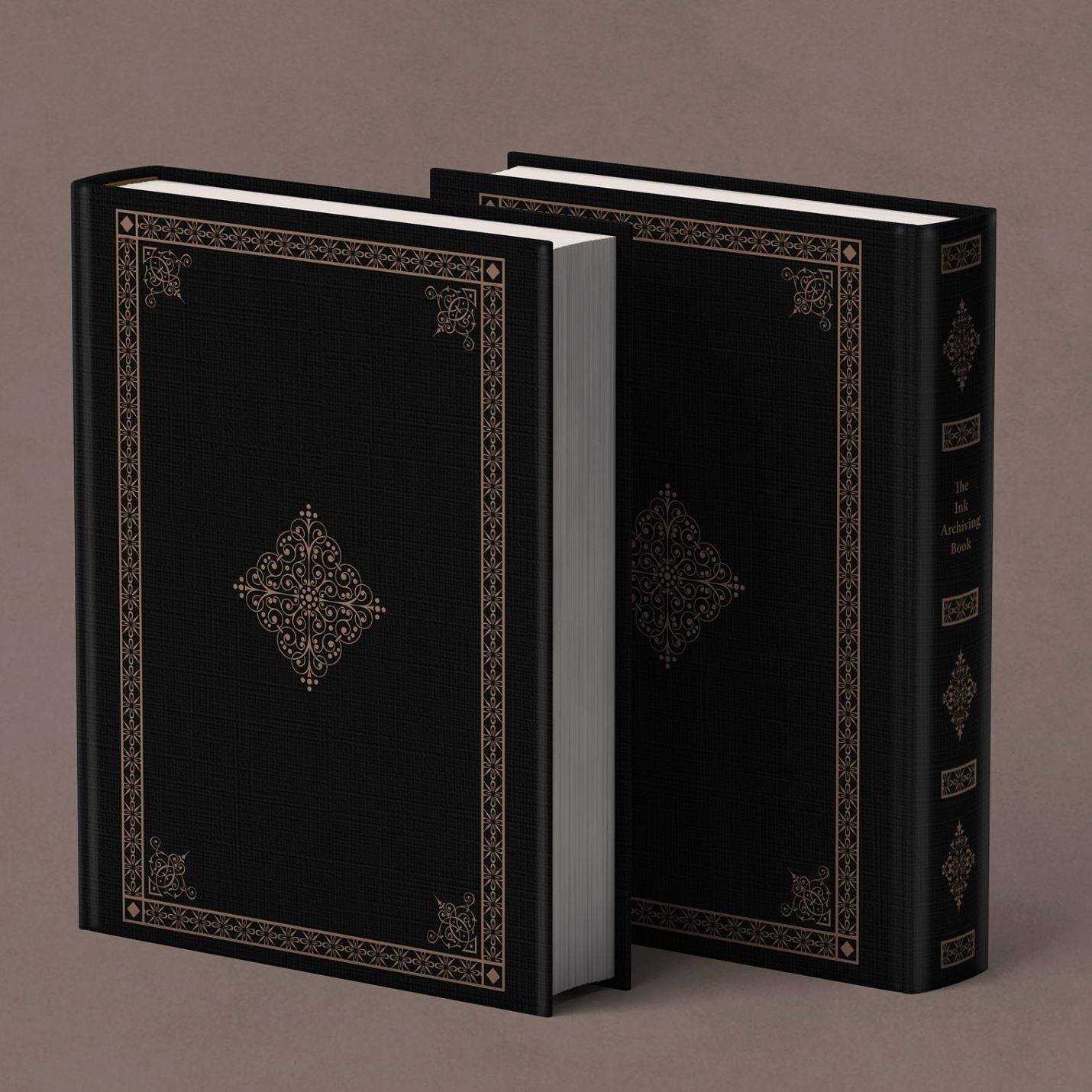 Ink Archiving Book: Log of Elixir Ink Swatch Book Dominant Industry 