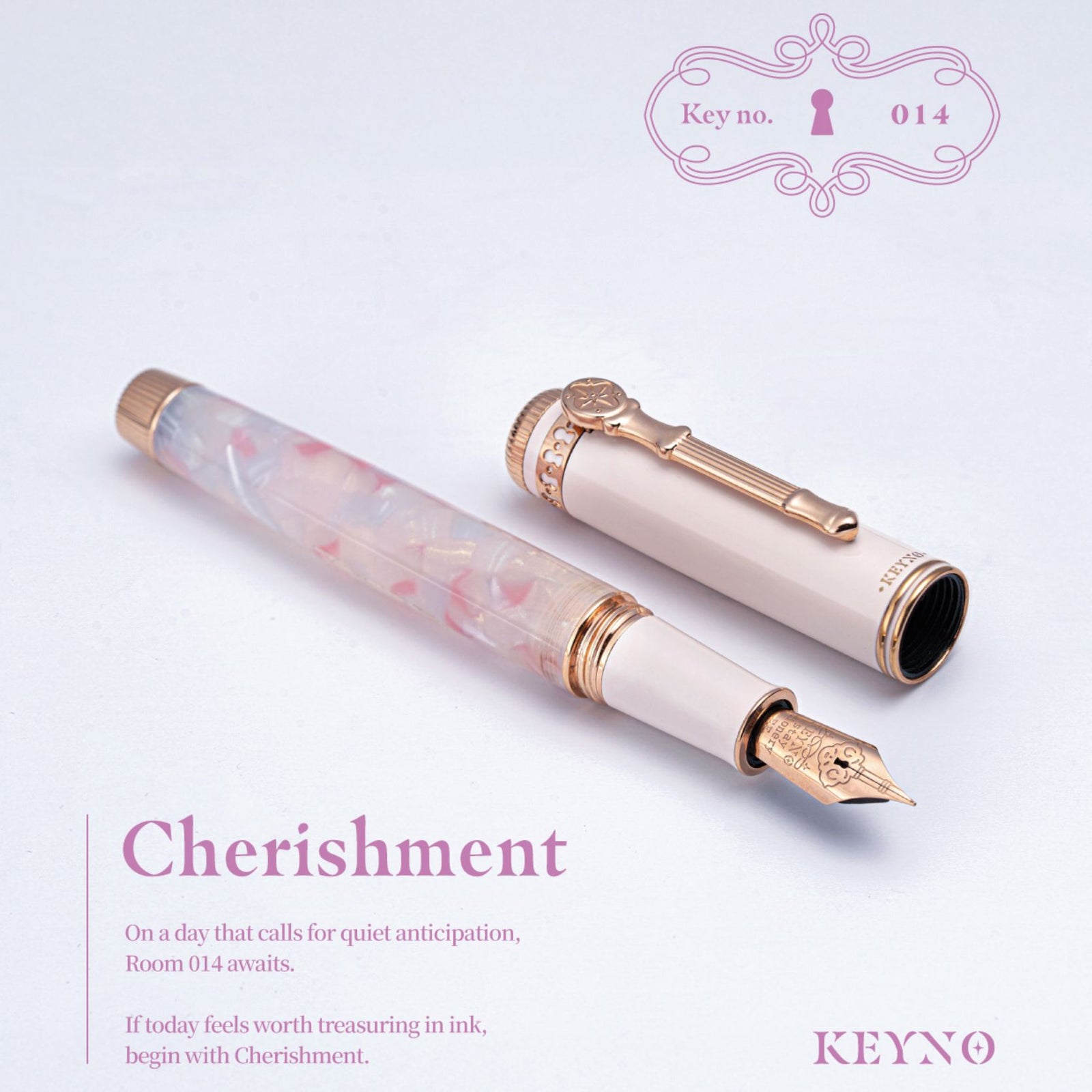 Key no.014 - Cherishment Fountain Pen Fountain Pen Keyno Stay.tionery 