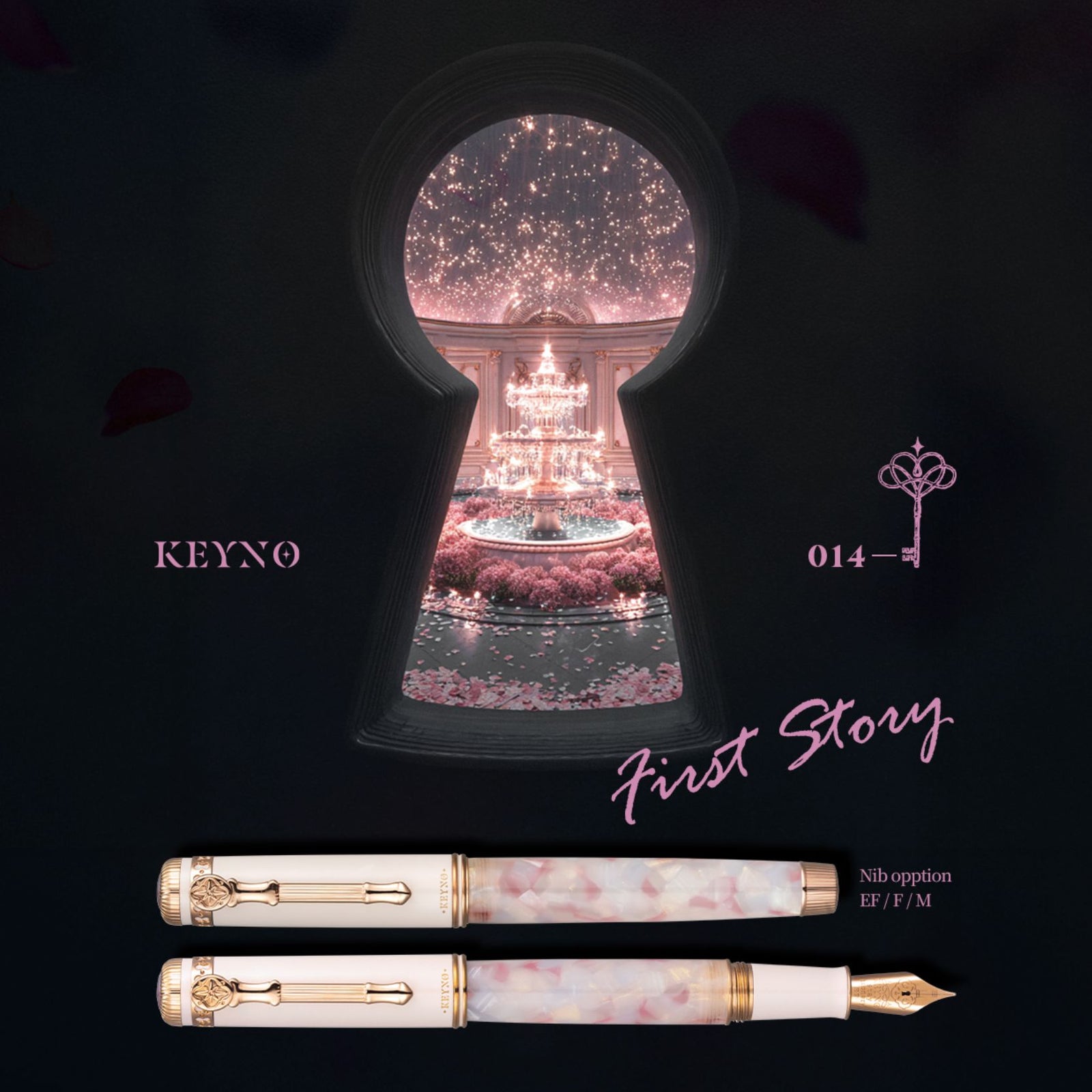 Key no.014 - Cherishment Fountain Pen Fountain Pen Keyno Stay.tionery 