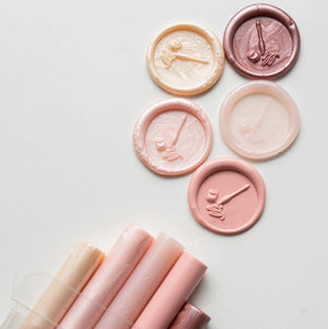 Sealing Wax Sticks Sealing Wax Written Word Calligraphy Afternoon Rose 