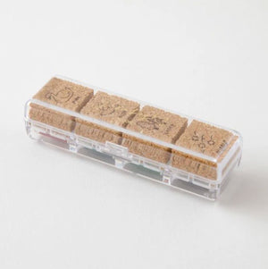 Yuru Log Paintable Stamp Stamp Midori 