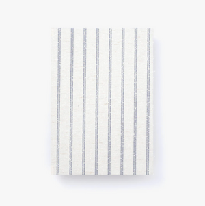 A5 notebook - Bishu Blue Stripe