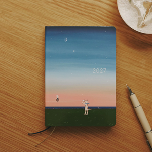 Hobonichi Techo 2027 HON A6 Hiroko Kubota: String Telephone Until the Moon is Full