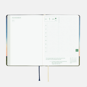 Hobonichi Techo 2027 HON A6 Hiroko Kubota: String Telephone Until the Moon is Full