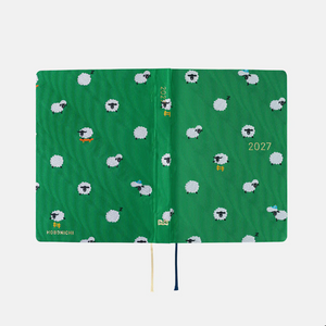 Hobonichi Techo 2027 HON A6 Bow & Tie: Sheep Sheep Sheep