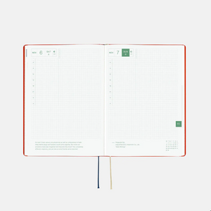 Hobonichi Techo 2027 HON A5 Yumi Kitagishi: White Cat and Rabbit’s Tea Room