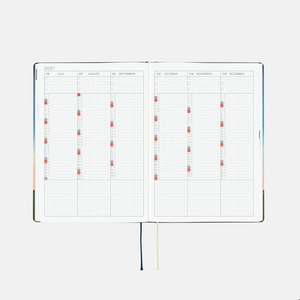 Hobonichi Techo 2027 HON A5 Hiroko Kubota: String Telephone Until the Moon is Full