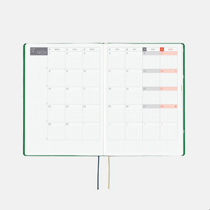 Hobonichi Techo 2027 HON A5 Bow & Tie: Sheep Sheep Sheep