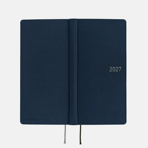 Hobonichi Techo 2027 Weeks MEGA Colors: Midnight Blue