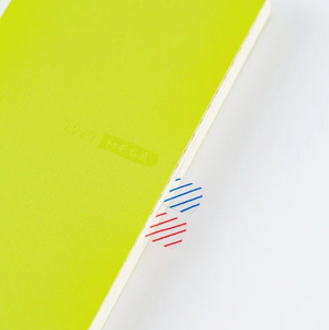 Hobonichi Techo 2027 Weeks MEGA Sneaker: Lime Green
