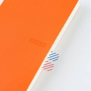 Hobonichi Techo 2027 Weeks MEGA Sneaker: Mandarin Orange