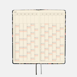 Hobonichi Techo 2027 Weeks Liberty Fabrics: Floral Remedy