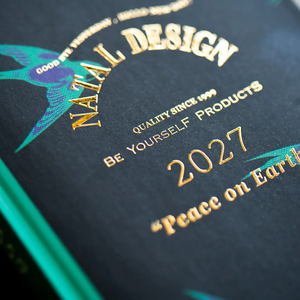 Hobonichi Techo 2027 Weeks Natal Design: Lucky Swallow