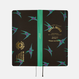 Hobonichi Techo 2027 Weeks Natal Design: Lucky Swallow
